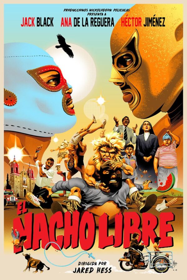 استیکر Nacho Libre-ناچو لیبره کد 1