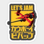 استیکر انیمه Cowboybebop کد 13