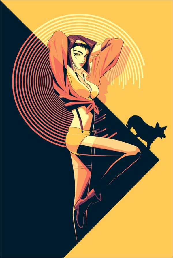 استیکر انیمه Cowboybebop کد 22