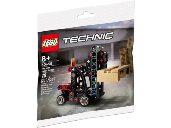 LEGO Gabelstapler mit Palette