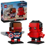 Lego Captain America & Red Hulk Figures