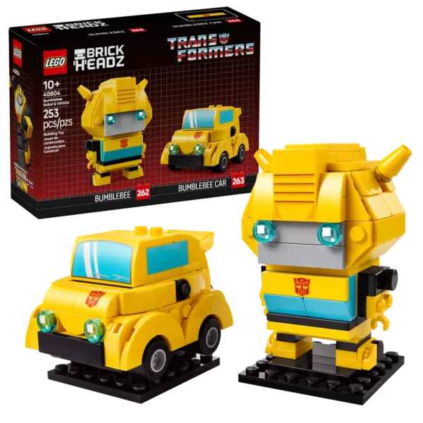 Lego Bumblebee Robot & Vehicle