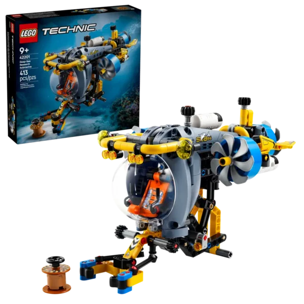 Lego Deep-Sea Research Submarine