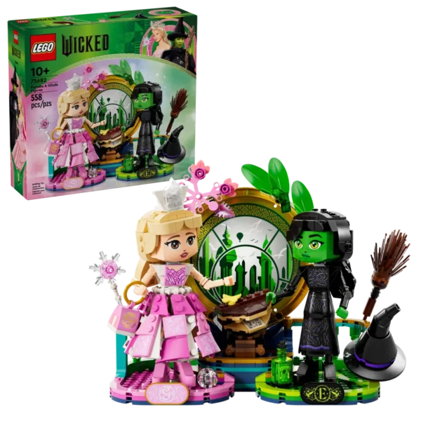 Lego Elphaba & Glinda Figures