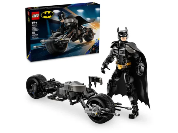Lego Batman Construction Figure and the Bat-Pod Bike