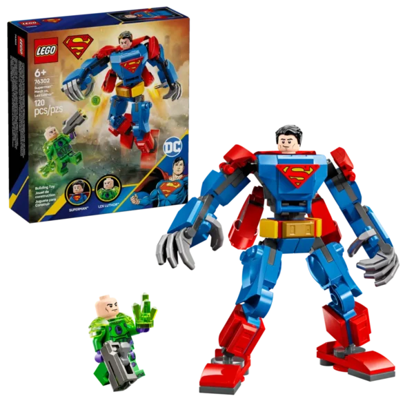Lego Superman Mech vs. Lex Luthor