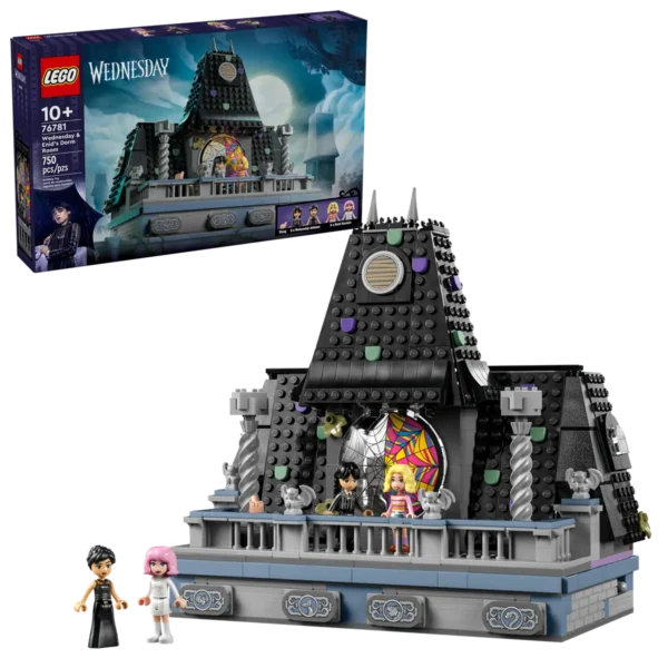Lego Wednesday & Enid's Dorm Room
