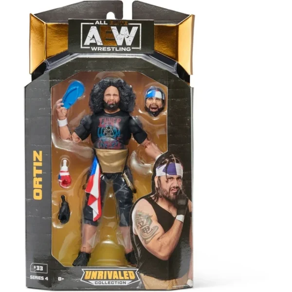 AEW Unrivaled Figure W4 Ortiz 6 Inch Figure
