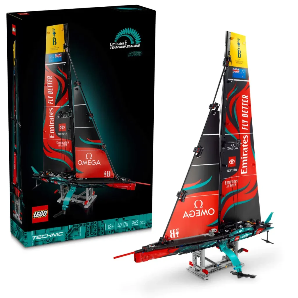 Lego Technic 4217 Emirates Team New Zealand AC75 Yacht