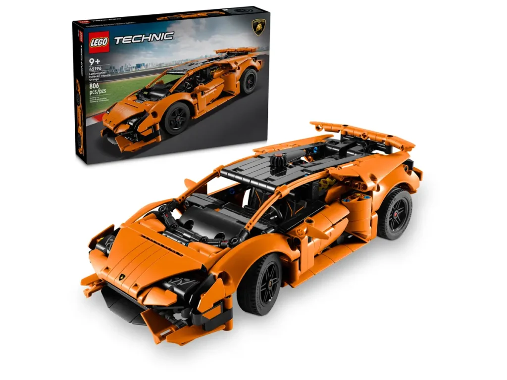 Lego Technic 42196 Lamborghini Huracán Tecnica Orange
