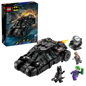 لگو دی سی 76303 بتموبیل بتمن در برابر دو چهره و جوکر