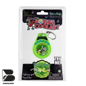rick and morty key chain