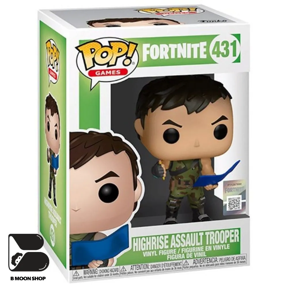 Funko Pop Fortnite 431 Highrise Assault Trooper