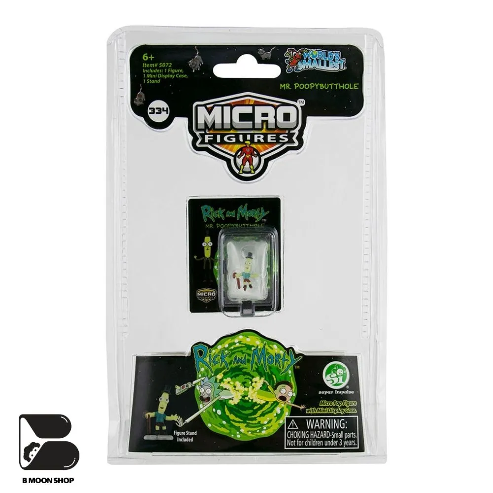 rick and morty Micro figures mr popy buthole