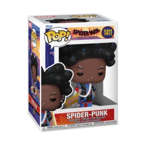 Funko Pop 1411 SpiderMan Across The Spiderverse Spider-Punk (Unmasked)