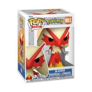 Funko pop 983 Pokemon Blaziken Metalic