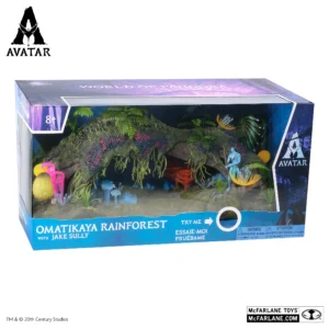 Omatikaya Rainforest with Jake Sully Avatar Mcfarlane