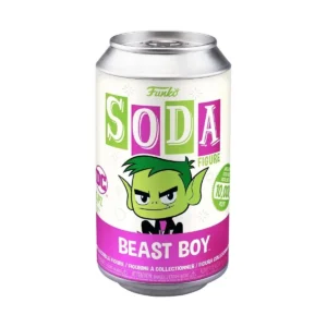 Funko Soda Teen Titans Metal Beast Boy Vinyl Figure 10000PC
