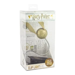 Golden Snitch Lumi Clip LED Clip-On Book Light Harry Potter Paladone