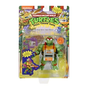 Teenage Mutant Ninja Turtles Classic Pizza Tossin Raphael tmnt Playmates