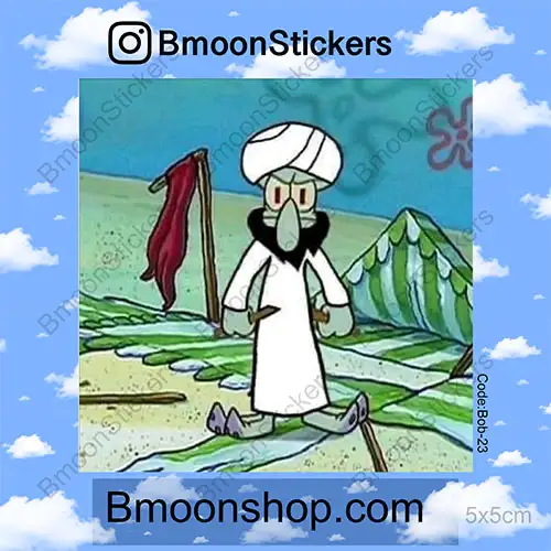 استیکر باب اسفنجی کد Bob-23