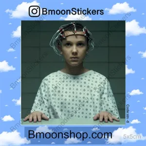 Sticker Stranger Things Code8